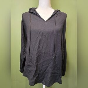 Tresics Women's Charcoal Hoodie Top